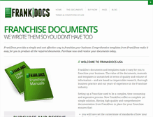 Tablet Screenshot of frankdocs.com